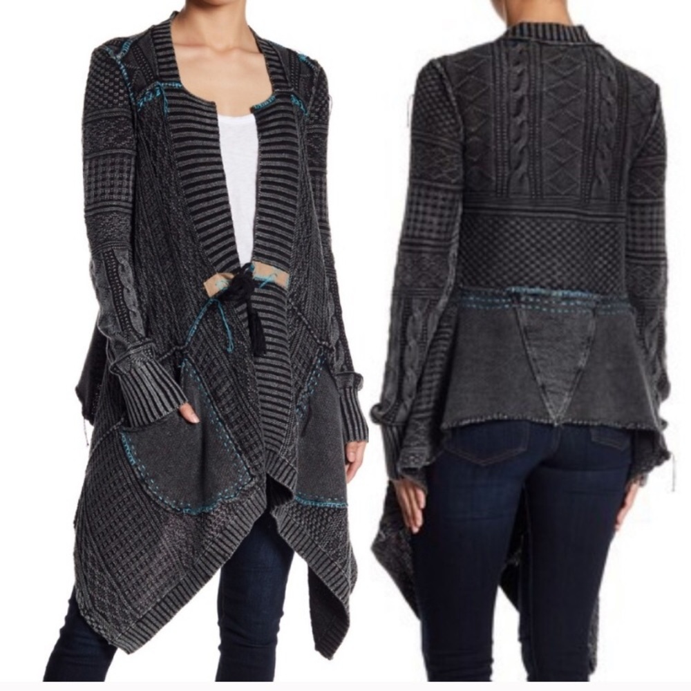 FREE PEOPLE All Washed Out Cardi,sold out in black